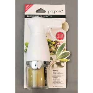 NEW Prepara Simply Mist Olive Oil Sprayer 200ml 6.75oz Glass